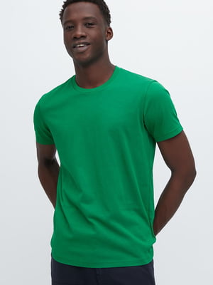 Зеленая повседневная футболка | 6685332