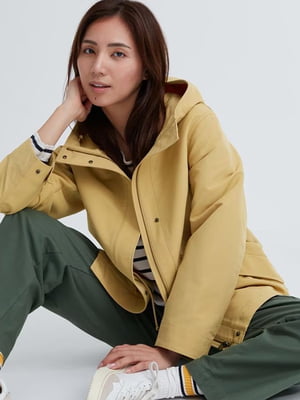 Високофункціональна куртка жовтого кольору | 6685340