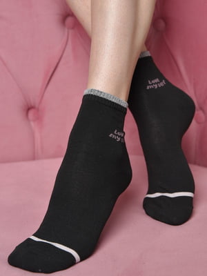 Шкарпетки стрейч чорного кольору | 6685654