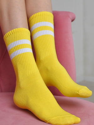 Носки высокие желтые | 6685704