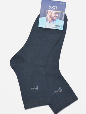 Шкарпетки темно-сірого кольору | 6685796