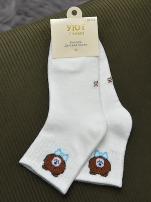 Шкарпетки білого кольору | 6685881