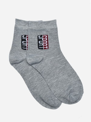 Шкарпетки підліткові сірі | 6685886