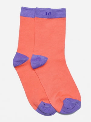 Шкарпетки підліткові коралового кольору | 6685890