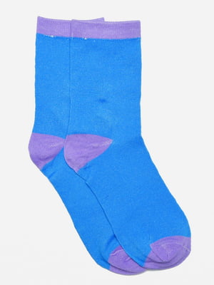 Шкарпетки підліткові блакитні | 6685894