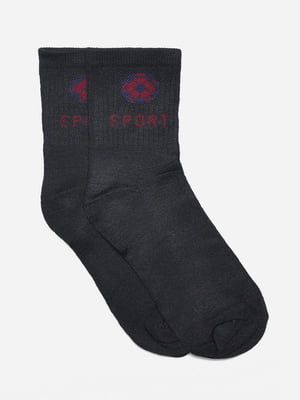 Шкарпетки підліткові чорні | 6685906