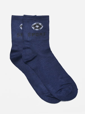 Шкарпетки підліткові темно-сині | 6685909
