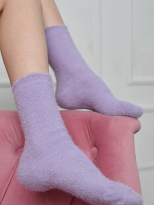 Шкарпетки ангора бузкові | 6687554