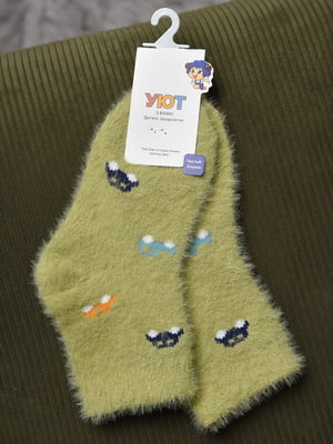 Шкарпетки оливкового кольору | 6687580