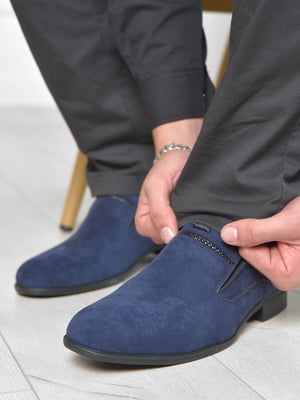 Туфлі темно-синього кольору | 6688198