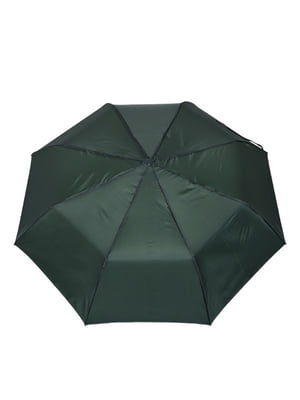 Зонт-полуавтомат темно-зеленый | 6688716