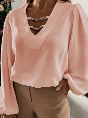 Блуза персикового цвета | 6694365