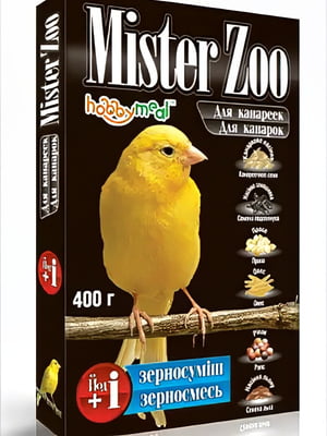 Корм для канарок Mister Zoo 400 г | 6694479