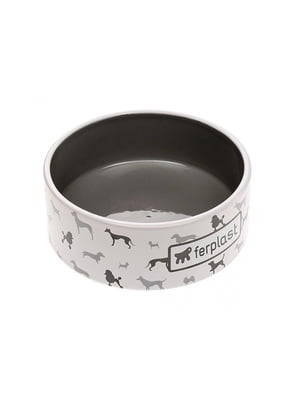 Керамічна миска для собак та кішок Juno Medium Bowl 16.7 см 0.75 л  | 6694683