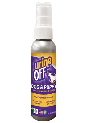 Спрей для видалення запахів та плям Urin Off для цуценят та собак 118 мл | 6694882