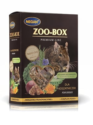 Корм для дегу Zoobox Premium Line 420 г | 6694904
