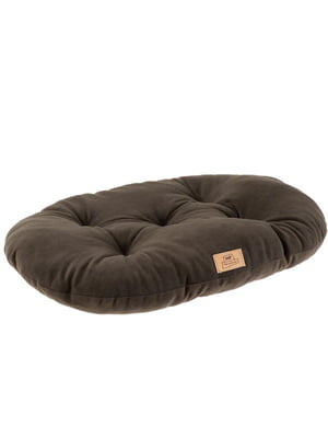 Подушка для собак та кішок Relax 45/2 Microfleece темно-сіра | 6694982