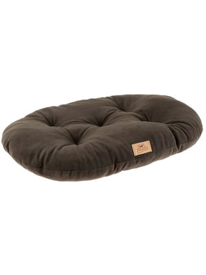 Подушка для собак та кішок Relax 89/10 Microfleece темно-сіра | 6694997