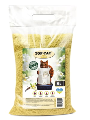 Наповнювач для котячого туалету Tofu соєвий тофу з ароматом ванілі 6 л | 6695095