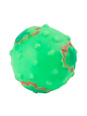 Іграшка для собак М'яч із кленовим листом вініловий 8 см | 6695255