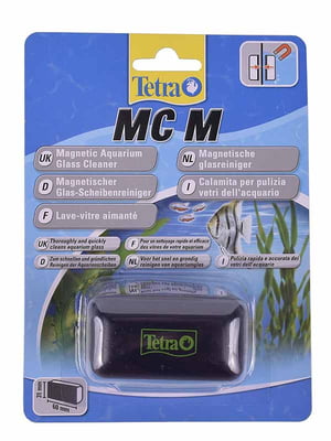 Магнітний скребок MC Magnet Glass Cleaner M для очищення акваріума | 6695283
