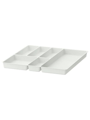 Лоток/коробка для столових приборів білий 51х50 см | 6688757
