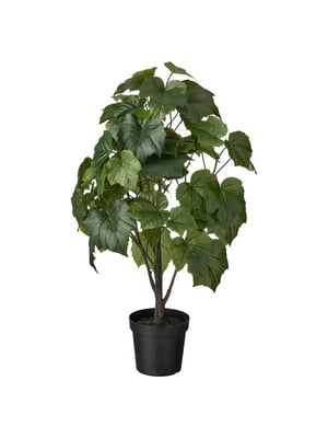 Штучна рослина в горщику, японська лоза для кімнатного/зовнішнього використання, 15 см  | 6688956