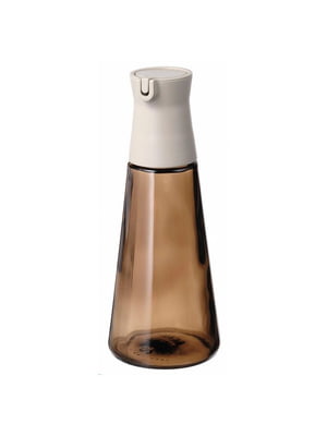 Пляшка з носиком скло/коричнева 19 см | 6689031