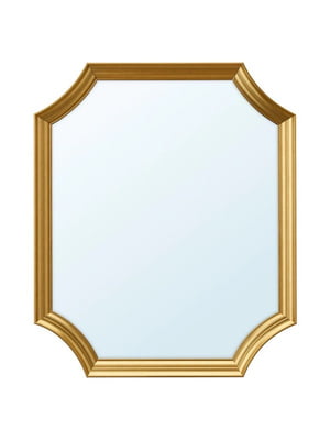 Дзеркало колір золото 53х63 см | 6689331