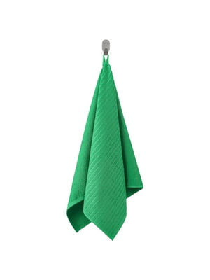 Рушник для рук яскраво-зелений 50х100 см | 6689604