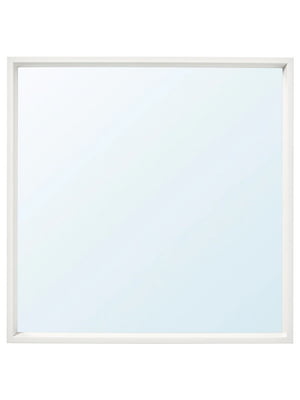Дзеркало, біле, 65х65 см  | 6689666