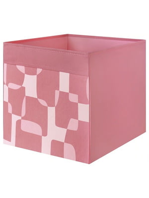 Коробка рожевий/білий 33х38х33 см | 6689997
