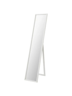 Дзеркало стояче, біле, 30х150 см  | 6690486