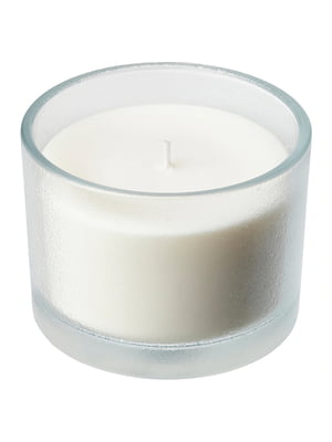 Ароматична свічка в склі скандинавський ліс/білий 50 годин | 6690646