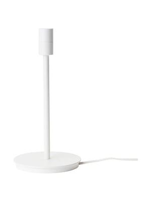 Цоколь настільної лампи білий 30 см | 6690905