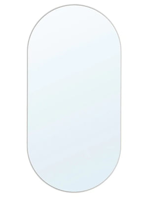 Дзеркало біле 60х120 см | 6691001