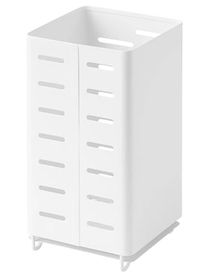 Тримач для кухонних приборів, білий, 18 см  | 6691085