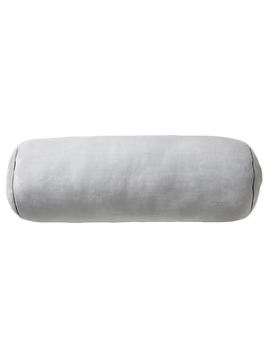 Подушка циліндрична/світло-сіра 80 см | 6691160