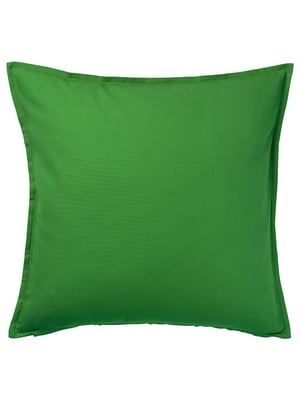 Наволочка яскраво-зелена 50х50 см | 6691494
