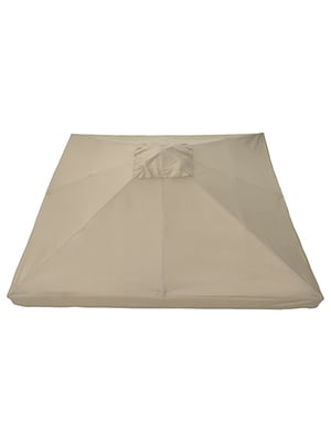 Зонт для альтанки сіро-бежевий 300х300 см | 6691578