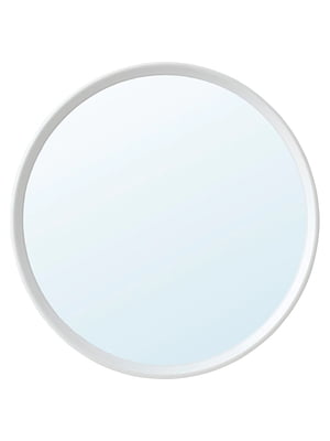 Дзеркало біле/кругле 26 см | 6691701