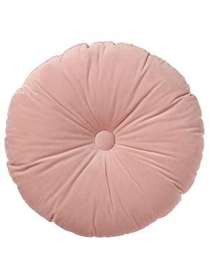 Подушка ніжно-рожева 40 см | 6691764