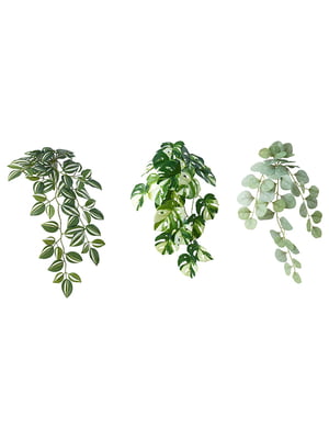 Штучна рослина з тримачем для ножиць, кімнатна/зовнішня/зелена,  | 6691878