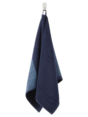 Рушник для рук темно-синій/меланж 50х100 см | 6692065