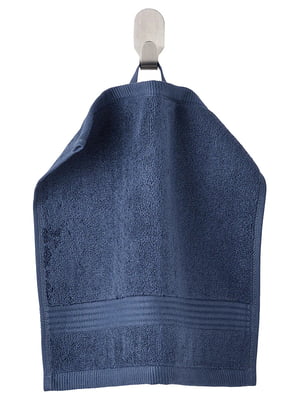 Рушник темно-синій 30х30 см | 6692142
