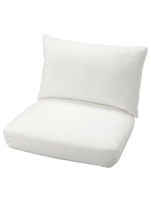 Набір подушок для крісла Grasbo білий | 6692171