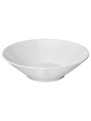Глибока тарілка/миска загнуті бортики білий 22 см | 6692364