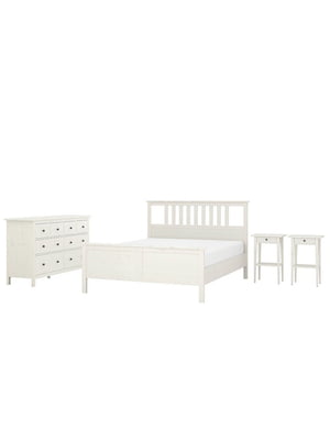 Комплект меблів для спальні 4 од біла морилка 160х200 см | 6693018