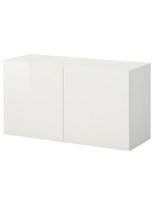 Комбінація настінних шаф, білий/Selsviken глянцевий, 120х42х64 см  | 6694057