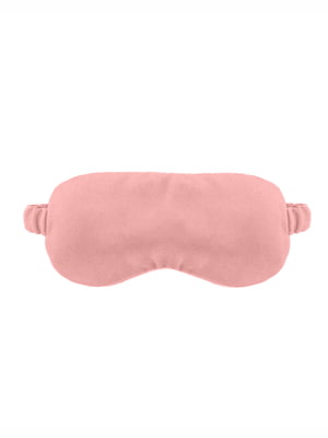Маска для сну (20*10 см) рожева | 6698337